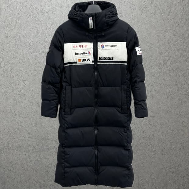 90 데상트 아우디 여자 덕다운 롱패딩