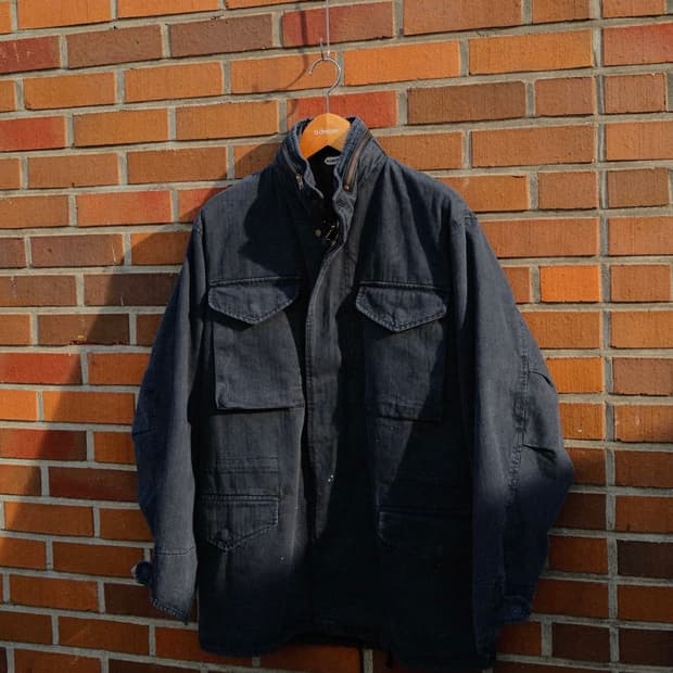 오베르쥬 어드레서 m65 자켓 네이비 38