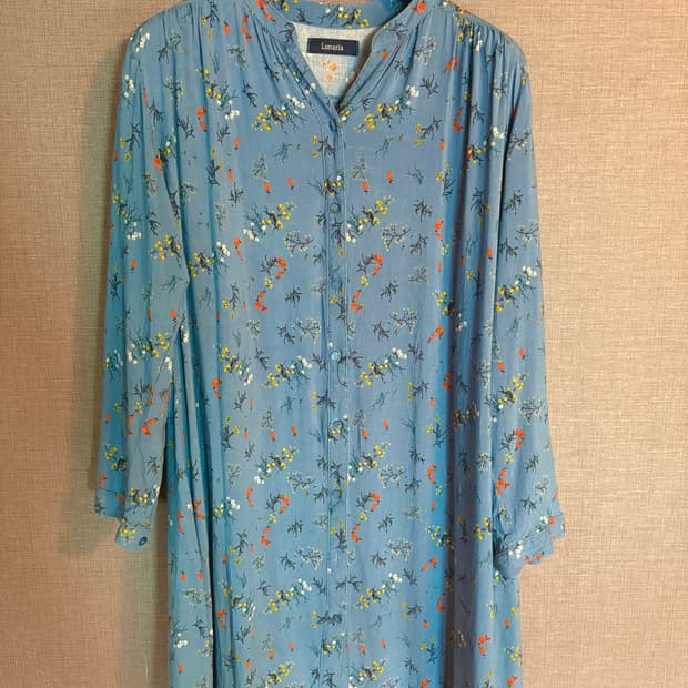 Lunaria 꽃무늬 셔츠 Japan