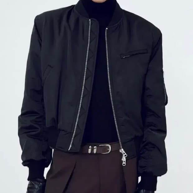 (L)24fw 토니웩 ma-1 크롭 봄버 자켓