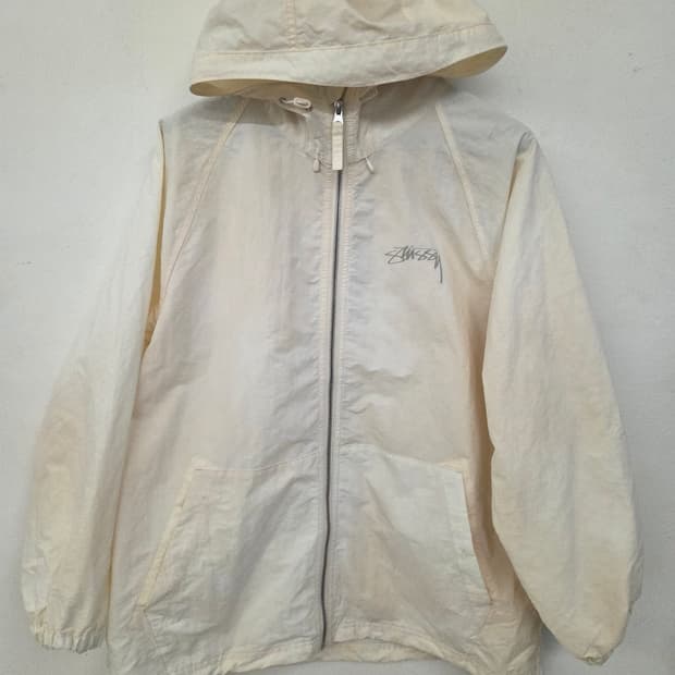 스투시 웨이브 다이 비치 쉘 자켓 XL