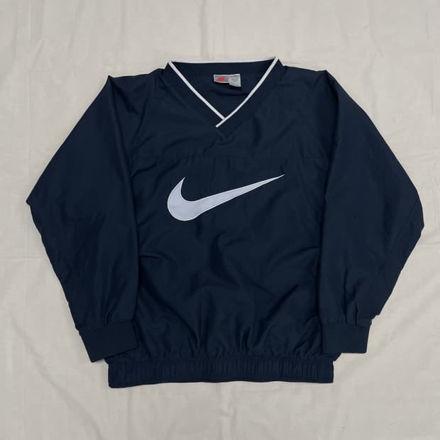 [XL] 00s 나이키 빅 스우시 웜업 윈드브레이커 바람막이