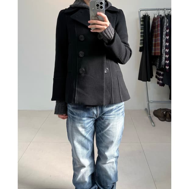 빈티지 울 자켓