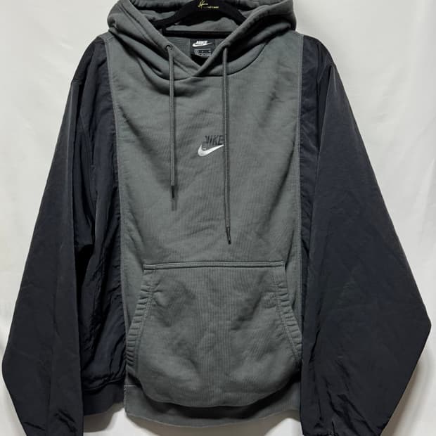 S 나이키 BRS 아이언그레이 후드티