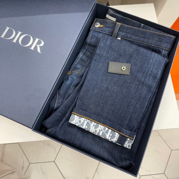 [31] 디올 오블리크 데님 청바지