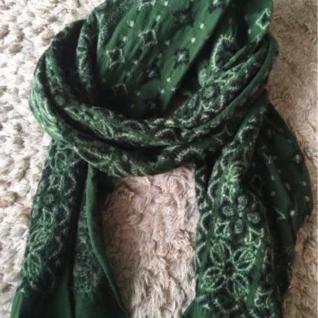 캐피탈 반다나 울 머플러