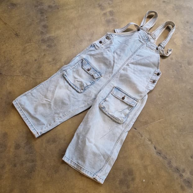 JPN 일본 빈티지 오버롤 멜빵