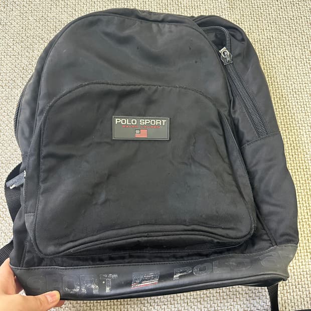 실측확인 폴로랄프로렌 백팩 0406D