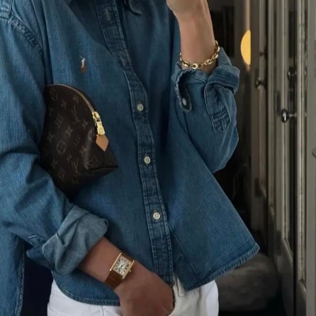 폴로랄프로렌데님셔츠