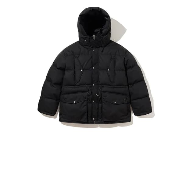 유니폼브릿지 21fw shelter down parka black