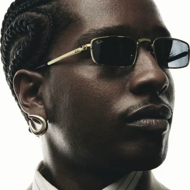 (OS) Rayban 레이벤 X 에이셉 라키 안경 금장 그린렌즈