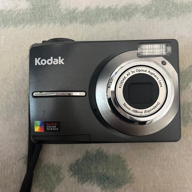 코닥 c613 펄블랙 빈티지 디카 카메라