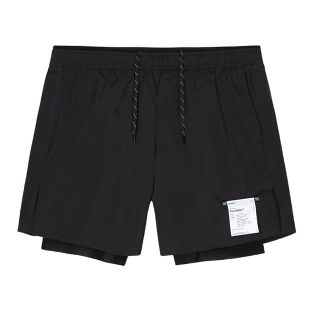 XL 새티스파이 테크실크 5인치 쇼츠 블랙