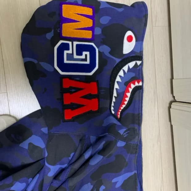 [수입] 청계 베이프 샤크 후드집업 판매