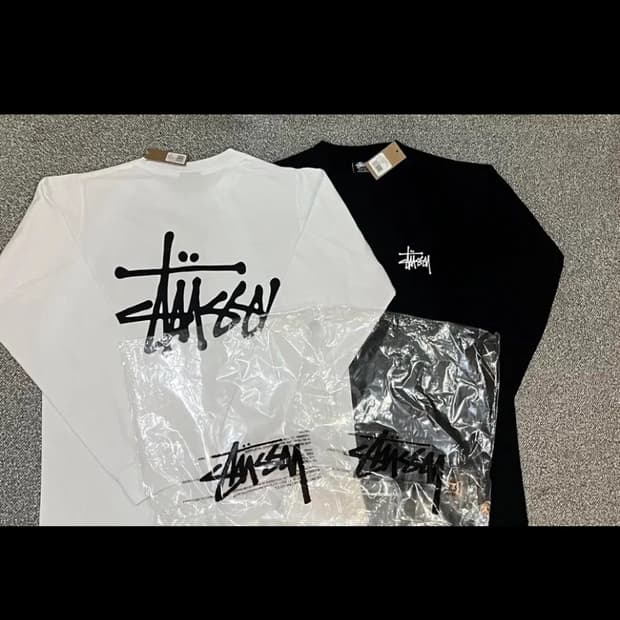 🔥[정품/무료배송]🔥STUSSY 스투시 롱슬리브 2 color