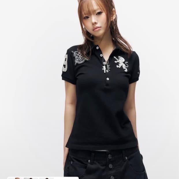 스키즘 인듀싱 TEAM SCHISM POLO SHIRT BLACK