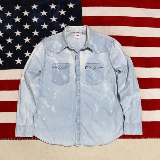 리바이스 웨스턴데님셔츠 Levis western denim shirt 