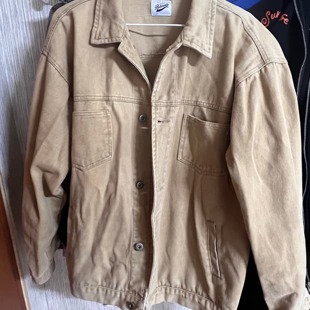 파르티멘토 피치스킨 트윌자켓 카멜L