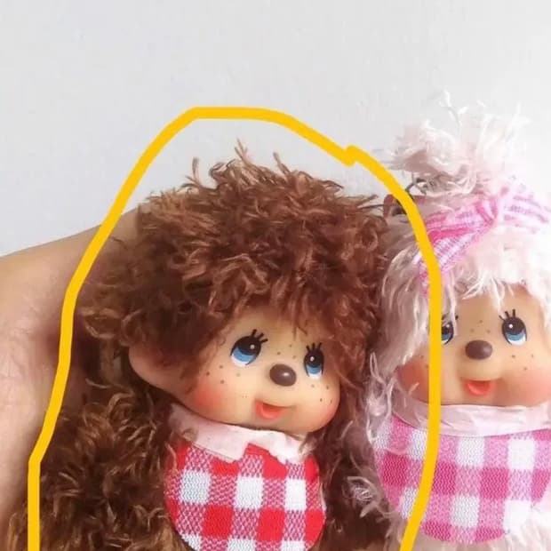 모코모코 미니키링 웨트헤어 갈색 키링 구합니다!!!