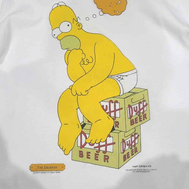 1995 심슨 빈티지티셔츠