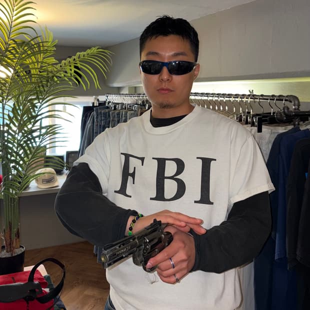 90-00’s FBI American culture parody T-sh