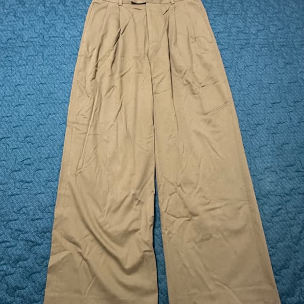 [30] 토니웩 코튼 텐셀 더블 플리츠 팬츠