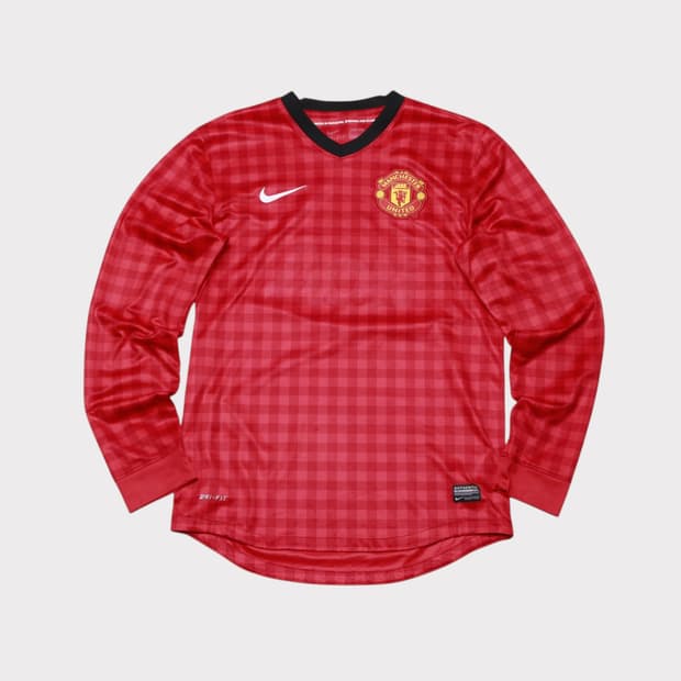 [해외 S] 나이키 12-13 맨유 긴팔 유니폼