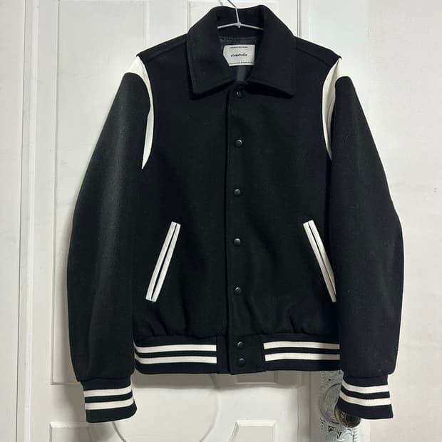 비바스튜디오 펠트 울 스타디움 자켓