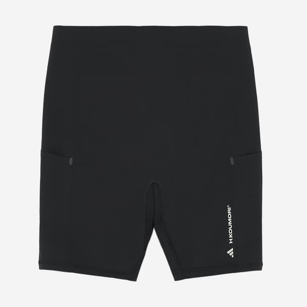 [M] 아디다스 x 에르마노스 쿠모리 숏 타이츠 블랙