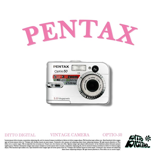 Pentax Optio 50 디카
