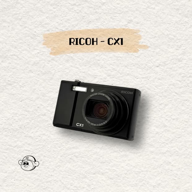 [💖리코 감성] 리코 RICOH CX1 레트로 디지털 카메라