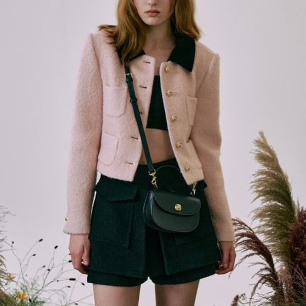 안젤로비안코 포나비 벨벳 자켓