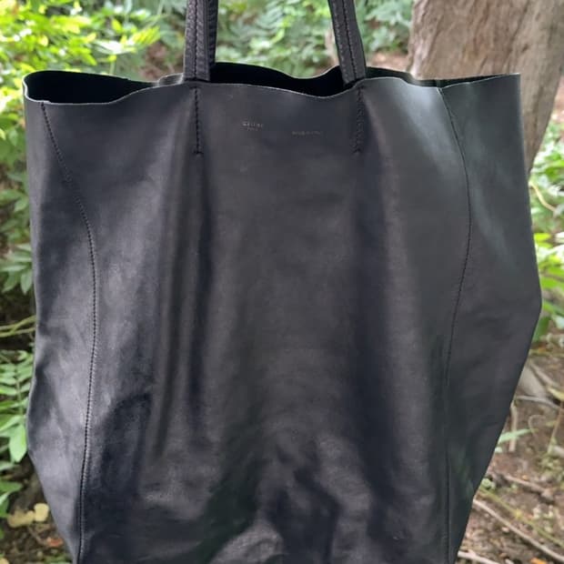 Old Celine Horizontal Cabas Tote Bag