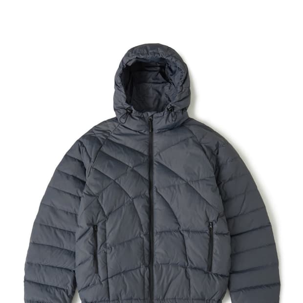 해칭룸 웹구스 다운 푸퍼 자켓 블루그레이 4