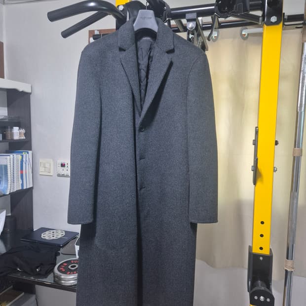 [S]질스튜어트뉴욕 핸드메이드 싱글코트 그레이