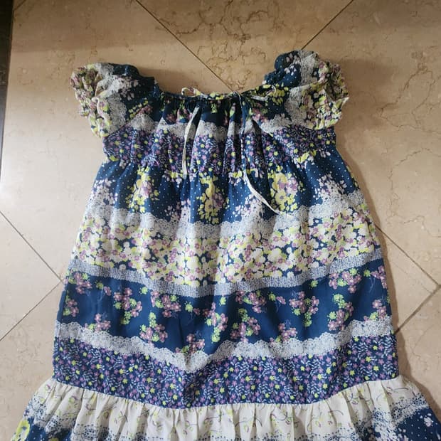 빈티지 모리걸 여름 원피스