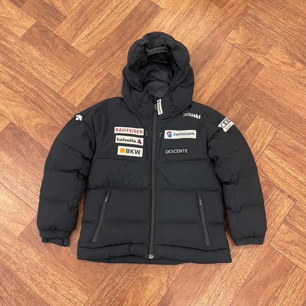 키즈140 데상트 스키 패딩 