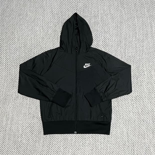 [XS] Nike 나이키 우먼즈 블랙 바람막이 자켓