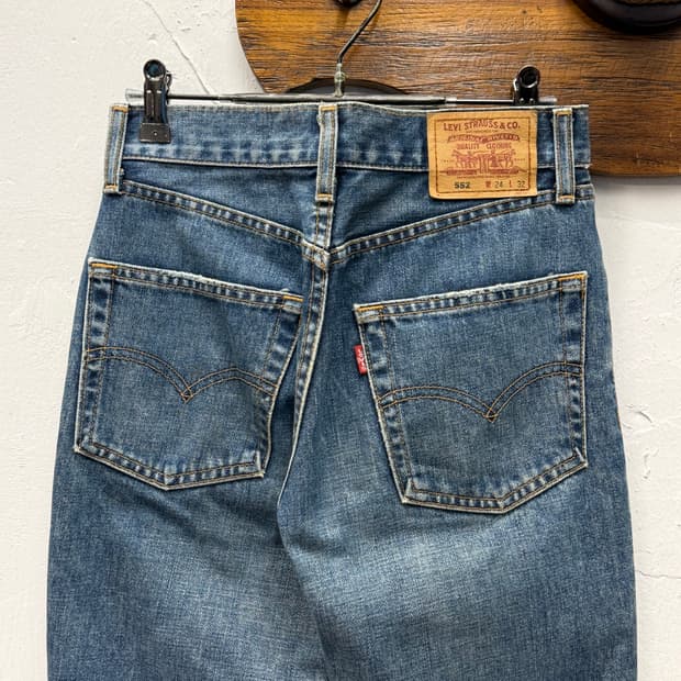 90s Japan Levi's 552 Straight Denim Pant