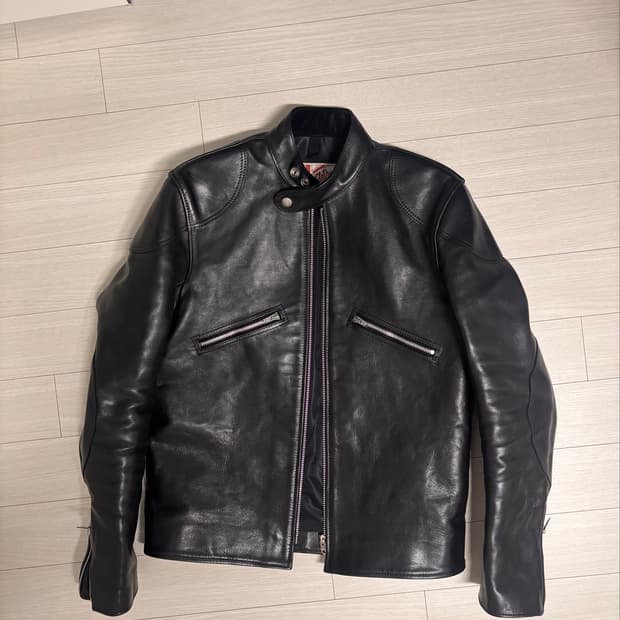 (38size) 어딕트클로즈 말가죽 ad-05 클럽맨 자켓