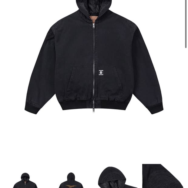 1사이즈)인세인개러지 후드 워크자켓