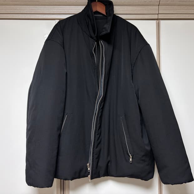 [M] 빈티지 90s 꼼데가르송 옴므 레이어드 울 봄버 자켓