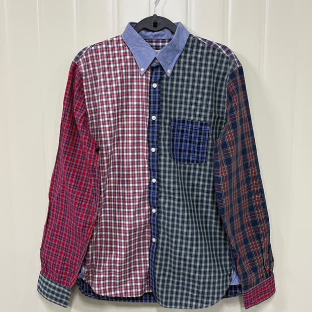 브룩스브라더스 믹스 체크 셔츠