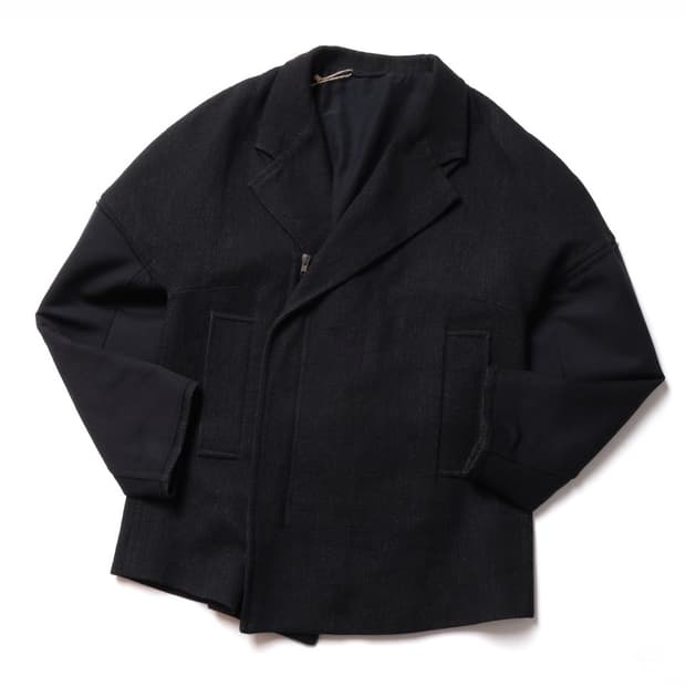 다미르 도마Damir Doma Linen Blended Wool Coat