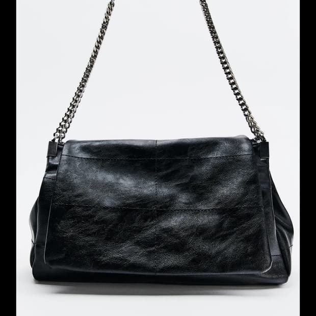 자라 락플랩 숄더백