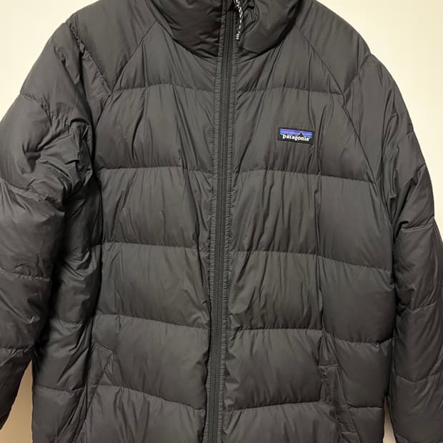 파타고니아 리버시블 사일런트 다운 패딩