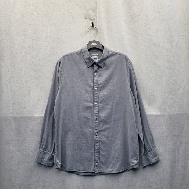 헨리 코튼 남성 셔츠 그레이