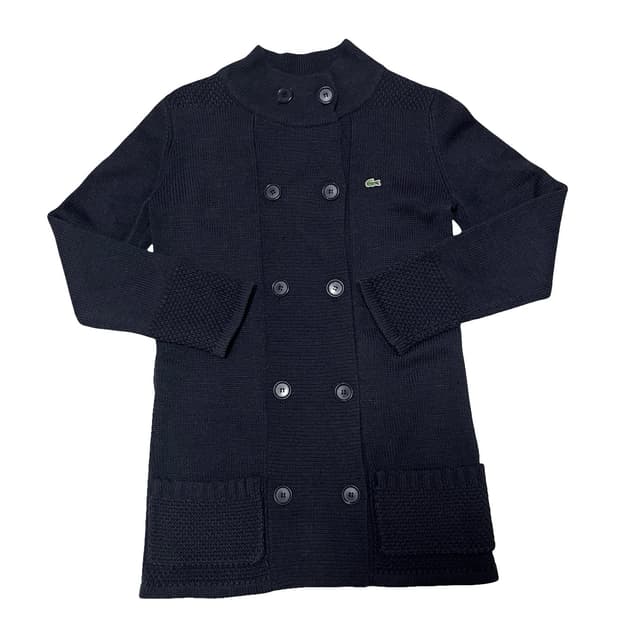 라코스테 네이비 니트 가디건 36