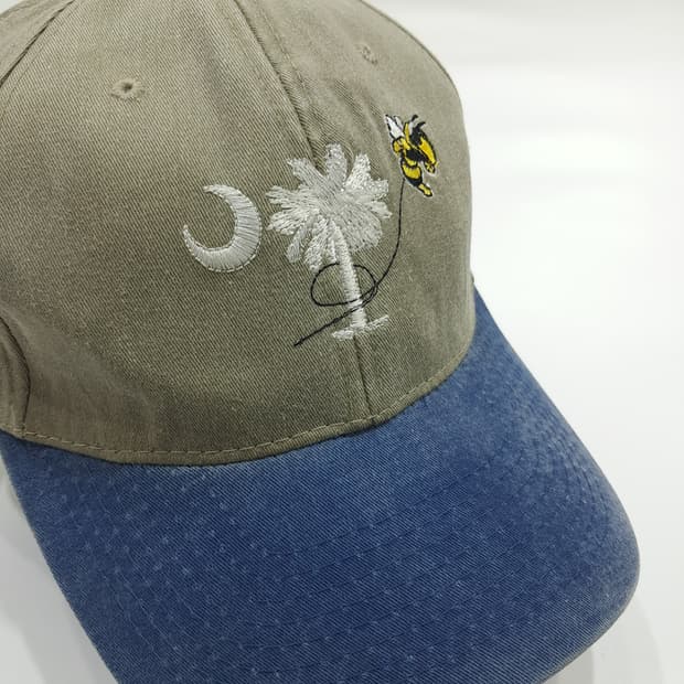 빈티지 Bee-Palmetto 투톤 볼캡 P1953