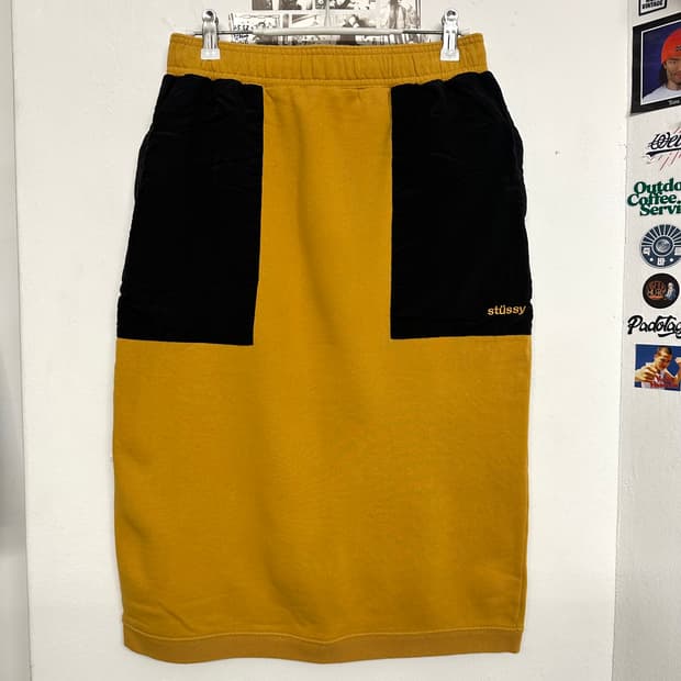 스투시 스웻 스커트